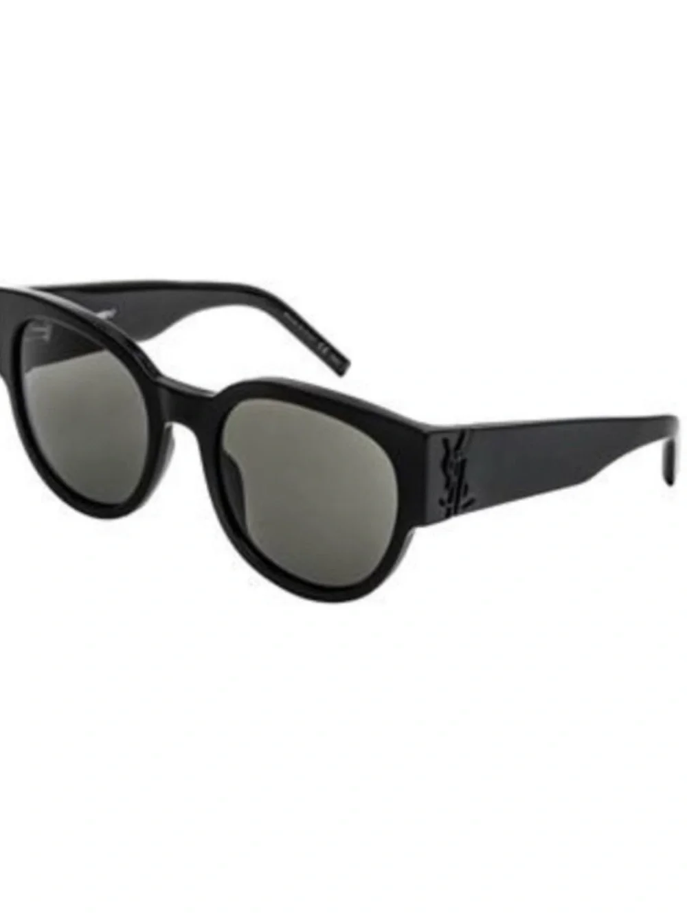 AUTHENTIC Saint Laurent Black Cat-Eye Sunglasses SL M19